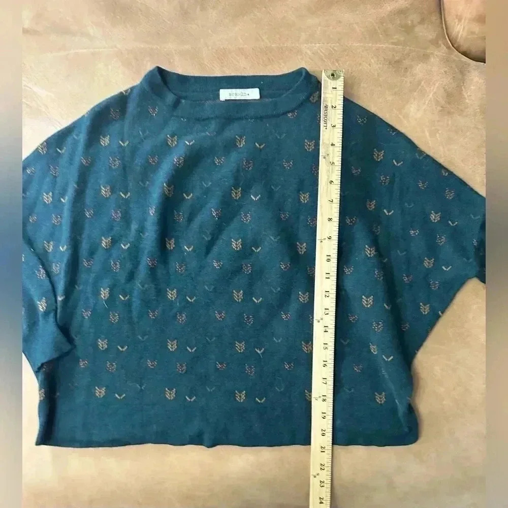 Sessùn Sweet Arrow Thick Sweater Women’s Size Small - Picture 6 of 10